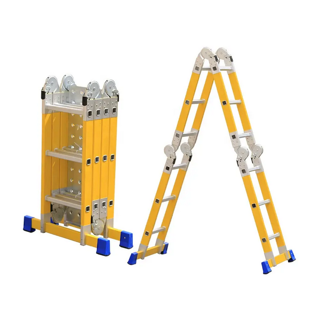 4×3 Multipurpose Foldable Fibreglass Ladder