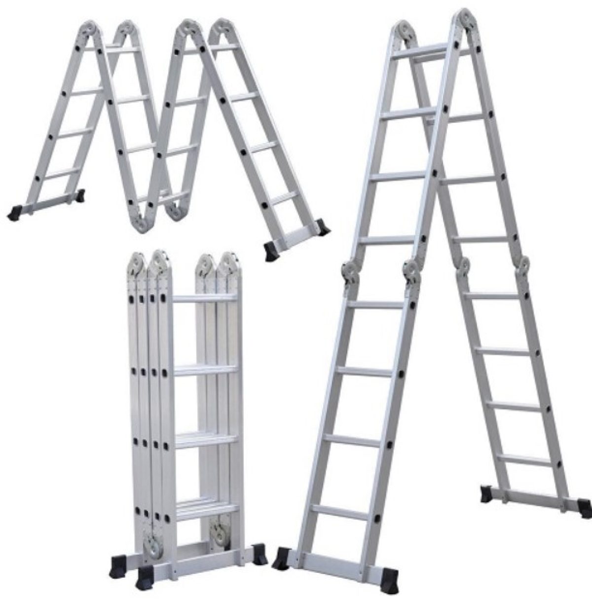 4×4 Aluminum Foldable Ladder