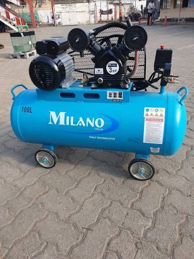 AICO 100L 6.5hp Petrol Engine Air Compressor