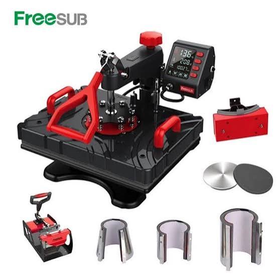 Freesub Heat Press Machine 5 in 1