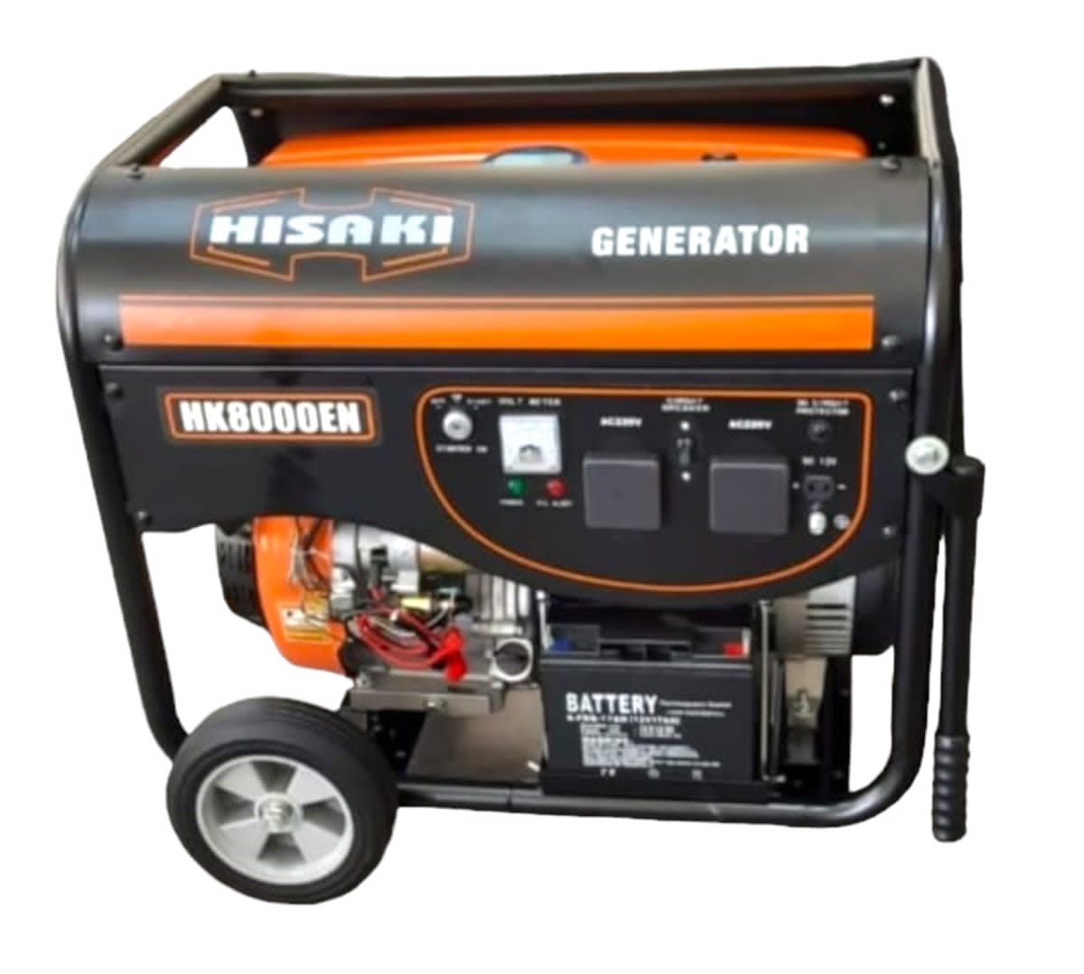 Hisaki Petrol Generator 8000EN 8kVA