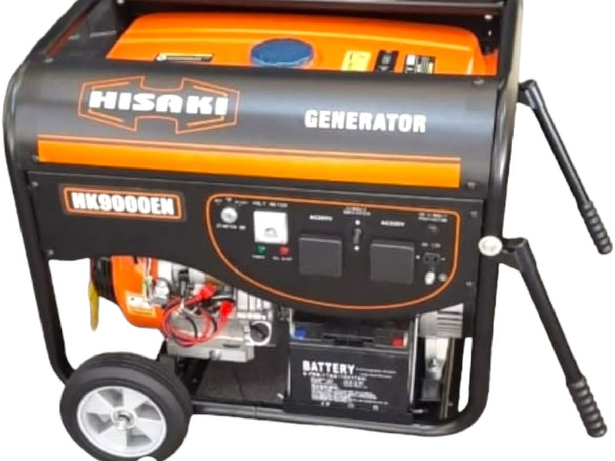 Hisaki Petrol Generator 9000EN 3-Phase 9kVA