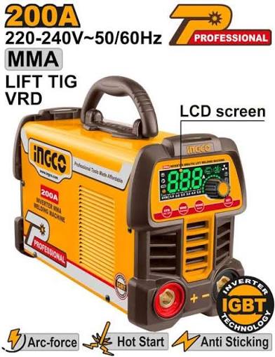 Ingco Inverter Welding Machine MMA 200A