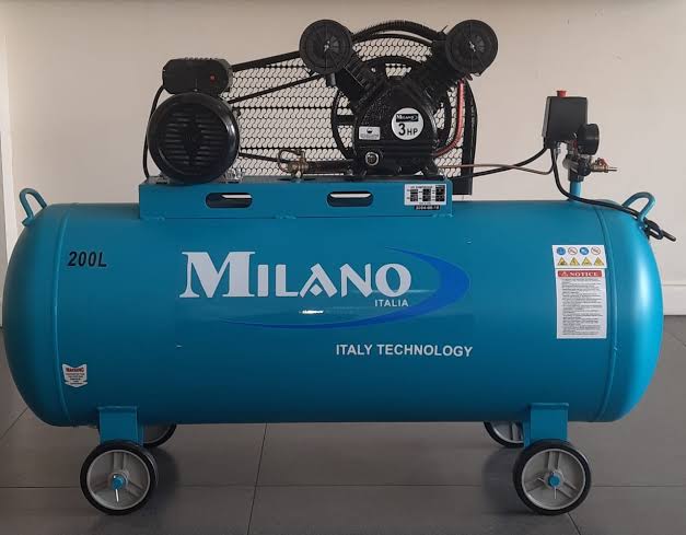 Milano 200L 4hp Belt Electric Air Compressor