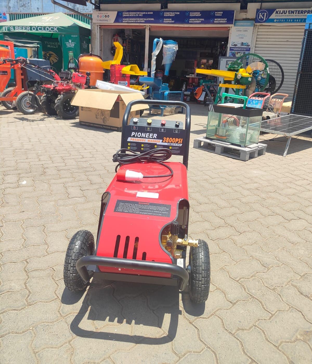 Pioneer 3800psi Car Wash Machine (3-Phase Electric)