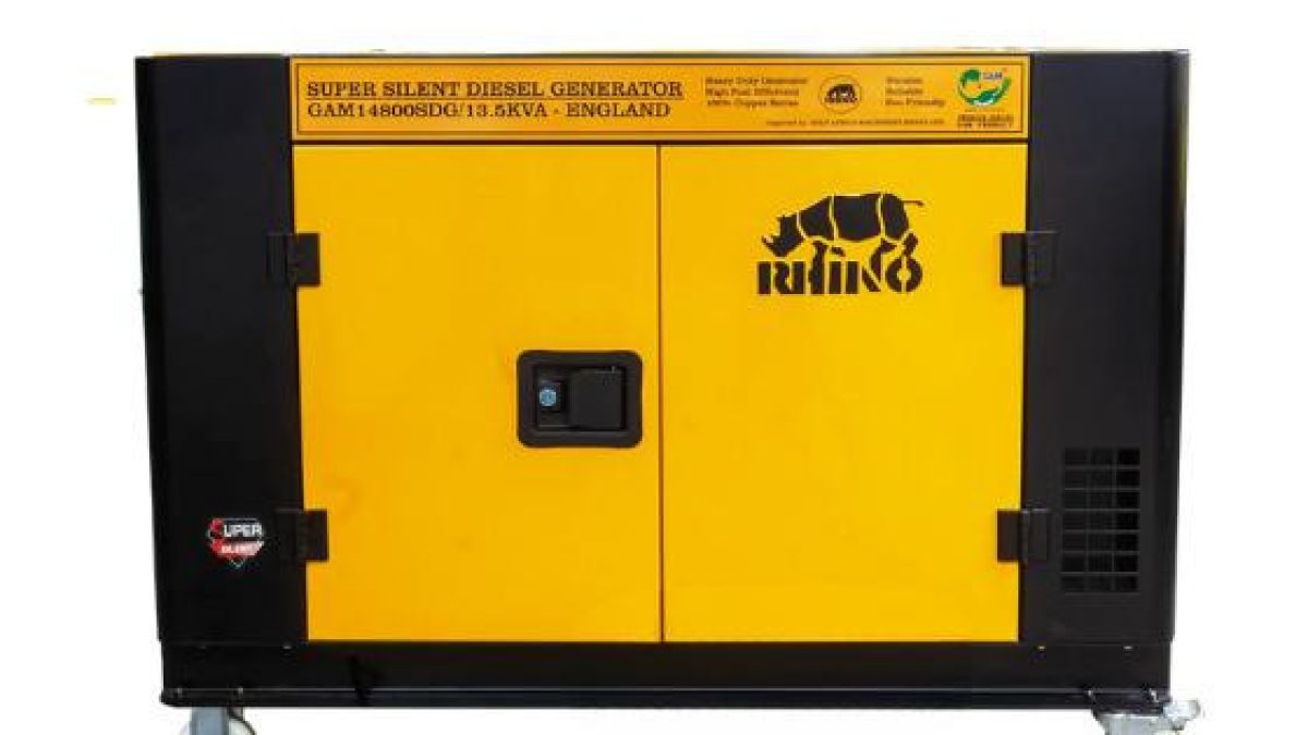 Rhino Silent Diesel Generator 13.5kVA