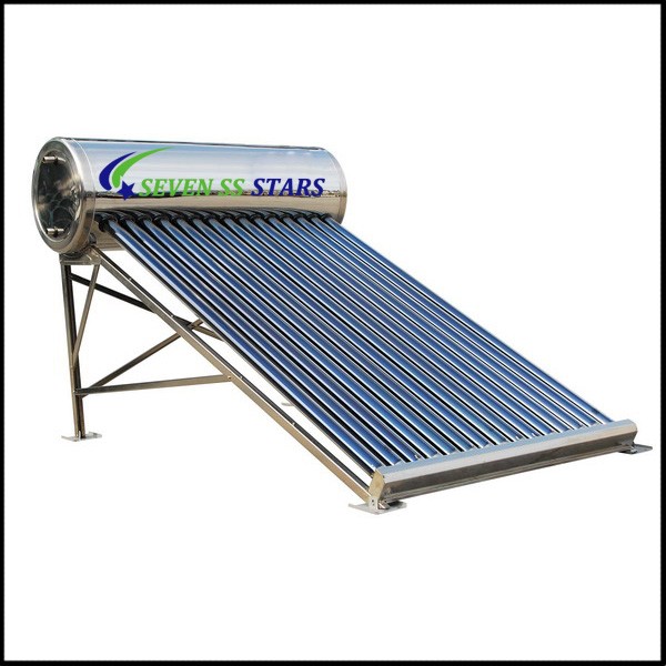 Seven Stars Pressurized Tube Solar Water Heater 300L Stainless Steel