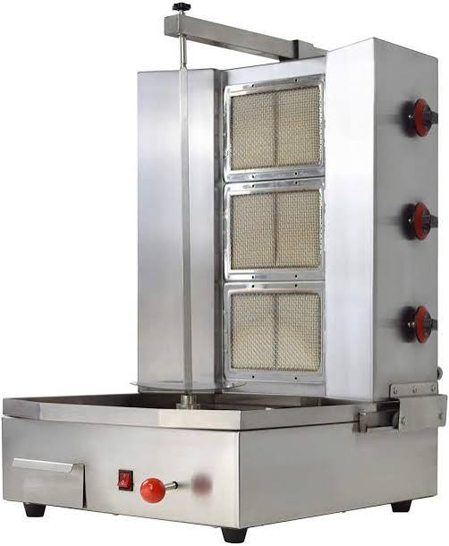 Shawarma Machine 3 Burner Gas