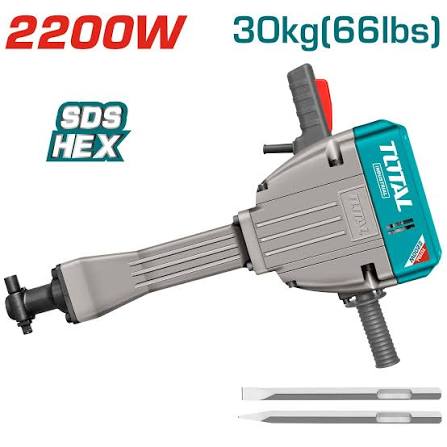 Total Demolition Hammer 2200W